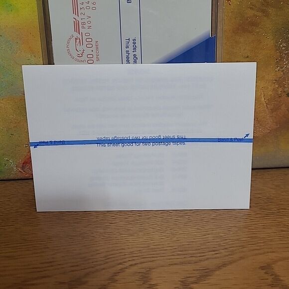 STAMP SHEETS Pitney Bowes Postage Meter White Pack 50 Lot of 2 - 100 Total - Picture 4 of 4